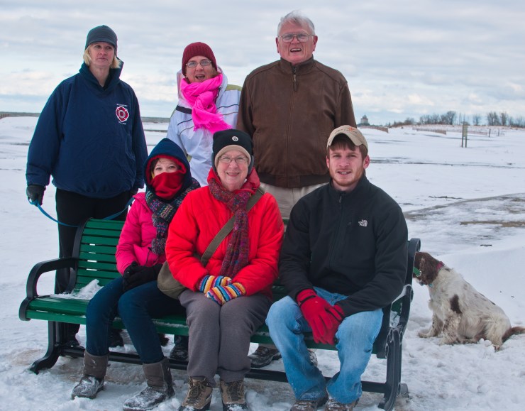 Michael volunteered to take this shot so I could be in the picture.