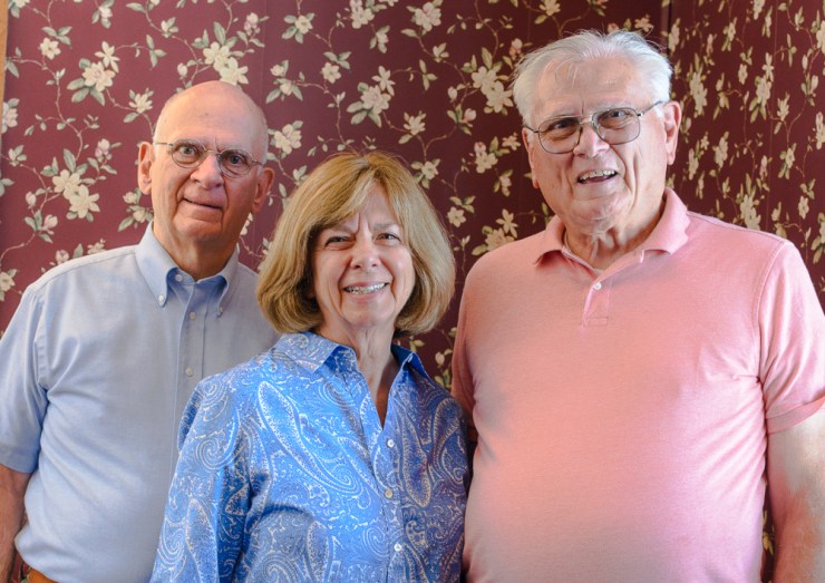 Laura with her brothers, Joe and Bob