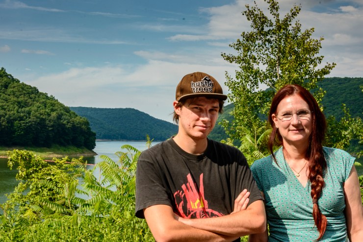 Alec and Gretchen at Allegheny Reservoir